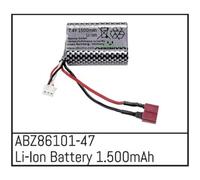Absima ABZ86101-47 Batteria ricaricabile LiIon 7.4 V 1500 mAh Numero di celle: