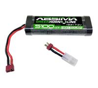 Absima Batteria ricaricabile NiMh 7.2 V 5100 mAh Numero di celle: 6 Hardcase