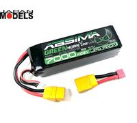 Absima Green Batteria - Battery Lipo 3S 11.1V 7000mah 50C XT90 T-Plug