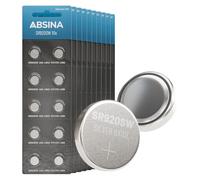 ABSINA 100x Batteria SR920SW orologio 1,55V ossido d'argento - SR920SW batteria orologio da polso a tenuta stagna e lunga durata - batteria 371 orologio / LR921 /370 / LR69 / AG8