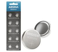 ABSINA 10x Batteria SR920SW orologio 1,55V ossido d'argento - SR920SW batteria orologio da polso a tenuta stagna e lunga durata - batteria 371 orologio / LR921 /370 / LR69 / AG6