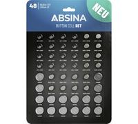 Absina 401008-2 Kit batterie a bottone 1 pz. Alcalina/manganese