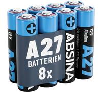 Absina 401035-8 Batteria speciale 27 A Alcalina/manganese 12 V 28 8 pz.