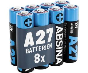 Absina 401035-8 Batteria speciale 27 A Alcalina/manganese 12 V 28 8 pz.