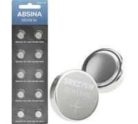 Absina 401042 Batteria a bottone 395 1.55 V 10 pz. Ossido dargento