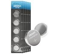 ABSINA batteria a bottone CR2477 3V al litio | Confezione da 25 - batteria a bottone CR 2477 al litio 3V a prova di perdite e lunga durata - CR2477T, CR2477N