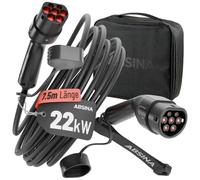 ABSINA Cavo ricarica auto elettrica tipo 2 22kW 32A 7,5m trifase