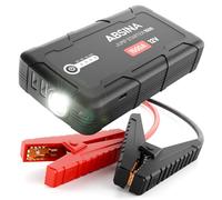 Absina, banca di potenza per l'avviamento di auto 2500 mAh / 1500 A con torcia integrata
