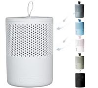 ABSODRY duo family - Deumidificatore casa muffa - più qualità dell'aria - Deumidificatore portatile anti muffa - Assorbi umidità armadio e bano - Bianco