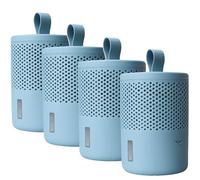 AbsoDry Duo Family - Deumidificatore d'aria antimuffa non elettrico - Assorbitore dell'umidità - Per una migliore qualità dell'aria - Anti umidità casa, bagno, camera da letto - Blu