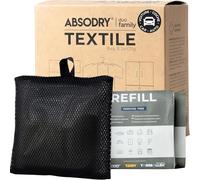 AbsoDry Duo Family - Deumidificatore portatile per auto - Anti umidità e anti appannamento vetri - Mini deumidificatore per camper e auto - Anti muffa granulato