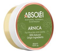 Absolei Pomata Arnica, Pomata Naturale per Muscoli, Ematomi e Gonfiore, 40 ml