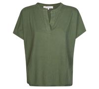 Absolut Cashmere - Tiffany Polo Aperta Lino - - Tops - Donna - Verde - M