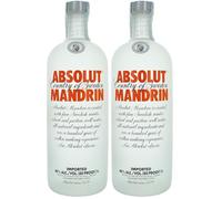 Absolut Vodka Mandarino, vol 40%, 100CL (Confezione da 2)