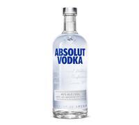 Absolut Vodka, Vodka premium svedese con grano e acqua di Ahus, Senza zuccheri aggiunti vol 40%, 100CL