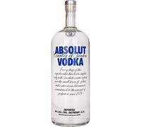 Absolut Vodka, Vodka premium svedese con grano e acqua di Ahus, vol 40%, 450CL