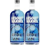 Absolut Vodka WARHOL Original Vodka Limited Edition 40% Vol. 0,7l (Confezione da 2)