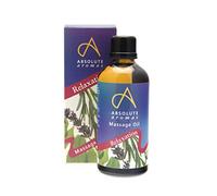 Absolute Aromas Olio da Bagno e da Massaggio Relaxation per Rilassamento 100ml - Oli Essenziali Puri di Lavanda, Camomilla e Bergamotto in una base di Jojoba, Mandorle Dolci e Enotera - Olio da Massaggio Rilassante