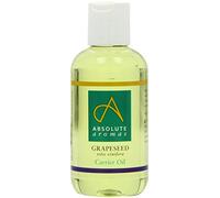 Absolute Aromas Olio di Semi d'Uva 150 ml - Puro, Naturale, Spremuto a freddo, Cruelty Free, Vegano, Senza OGM - Olio base per Massaggi e Idratante Naturale per Pelle, Capelli e Unghie