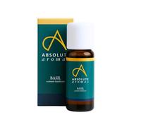 Absolute Aromas Olio Essenziale di Basilico 10 ml - 100% Puro, Naturale, Non Diluito, Vegano e Cruelty Free- Per Uso in Diffusori e Miscele per Aromaterapia