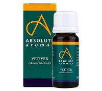 Absolute Aromas Olio Essenziale di Vetiver 10 ml - 100% Puro, Non Diluito, Naturale e Cruelty-Free - Da usare in diffusori e in miscele per aromaterapia