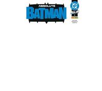 ABSOLUTE BATMAN SPILLATO 2025 BLANK VARIANT n 1