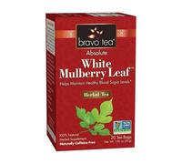 Absolute Bianco Gelso Foglia Tè 20 Borse By Bravo Tea & Herbs