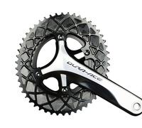 ABSOLUTE BLACK CHAINRING ABSOLUTEBLACK OVAL 110mm 52T 4B 2X BK by ABSOLUTE BLACK
