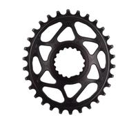Absolute Black Oval Direct Mount N/W HG 30T Black