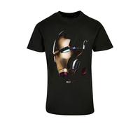ABSOLUTE CULT Maglietta 'Avengers Endgame - Avenge The Fallen Iron Man' bronzo / nero Uomo ABSOLUTE CULT XL