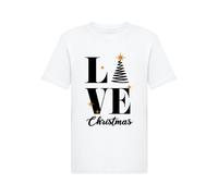 ABSOLUTE CULT Maglietta 'Christmas - Love Christmas 2.0' giallo / nero / bianco Bambini ABSOLUTE CULT 134-140