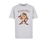 ABSOLUTE CULT Maglietta 'Looney Tunes - Tasmanian Devil' beige / marrone / grigio chiaro / nero Bambini ABSOLUTE CULT 134-140