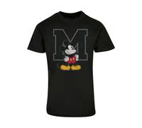 ABSOLUTE CULT Maglietta 'Mickey Mouse - Classic' senape / rosso / nero / bianco Uomo ABSOLUTE CULT XL
