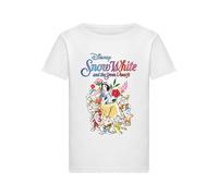 ABSOLUTE CULT Maglietta 'Snow White - Seven Dwarfs' blu chiaro / giallo chiaro / rosso / bianco Bambini ABSOLUTE CULT 122-128