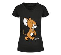 ABSOLUTE CULT Maglietta 'Tom & Jerry Angry Mouse' marrone / nero / bianco Donna ABSOLUTE CULT XL