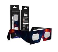 Absolute Eclipse Occhiali Astronomia Eclissi Solare Certificati ISO 12312-2 CE | Nebula | Occhiali per Vedere Eclissi 12 Agosto 2026 | Confezione da 6 - Famiglia | Produttore Europeo
