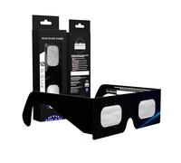 Absolute Eclipse Occhiali Astronomia Eclissi Solare Certificati ISO 12312-2 CE | Orbiter | Occhiali per Vedere Eclissi 12 Agosto 2026 | Adulti e Bambini | Confezione da 10 | Produttore Europeo