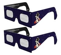 Absolute Eclipse Occhiali Bambini Eclissi Solare Certificati ISO 12312-2 CE | Rocketrider | Occhiali per Vedere Eclissi 12 Agosto 2026 | Adulti e Bambini | Confezione da 2 | Produttore Europeo