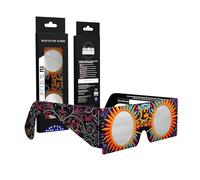 Absolute Eclipse Occhiali Bambini Eclissi Solare Certificati ISO 12312-2 CE | Sunburst | Occhiali per Vedere Eclissi 12 Agosto 2026 | Adulti e Bambini | Confezione da 2 | Produttore Europeo