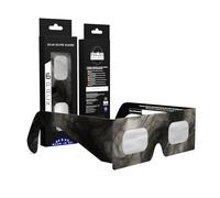 Absolute Eclipse Occhiali da eclissi solare fuliggine - ISO 12312-2 Testato e certificato CE - Produttore UE - Confezione famiglia da 6 - 2026 Eclipse Europe