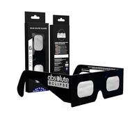 Absolute Eclipse Occhiali da eclissi solare incagliati - ISO 12312-2 Testato e certificato CE - Produttore UE - Confezione famiglia da 6 - 2026 Eclipse Europe