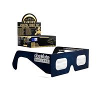 Absolute Eclipse Occhiali Eclissi Solare Certificati ISO 12312-2 CE | BTC | Per Eclissi 12 Agosto 2026 | Adulti e Bambini | Confezione da 50 Produttore Europeo