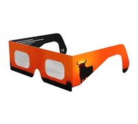 Absolute Eclipse Occhiali Eclissi Solare Certificati ISO 12312-2 CE | Bull | Per Eclissi 12 Agosto 2026 | Adulti e Bambini | Confezione da 1 Produttore Europeo