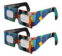 Absolute Eclipse Occhiali Eclissi Solare Certificati ISO 12312-2 CE | Crowd | Per Eclissi 12 Agosto 2026 | Adulti e Bambini | Confezione da 2 Produttore Europeo