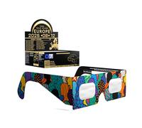Absolute Eclipse Occhiali Eclissi Solare Certificati ISO 12312-2 CE | Crowd | Per Eclissi 12 Agosto 2026 | Adulti e Bambini | Confezione da 50 Produttore Europeo