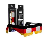 Absolute Eclipse Occhiali Eclissi Solare Certificati ISO 12312-2 CE | DE | Per Eclissi 12 Agosto 2026 | Adulti e Bambini | Confezione da 6 Produttore Europeo