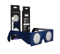 Absolute Eclipse Occhiali Eclissi Solare Certificati ISO 12312-2 CE | EU | Per Eclissi 12 Agosto 2026 | Adulti e Bambini | Confezione da 2 Produttore Europeo