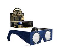 Absolute Eclipse Occhiali Eclissi Solare Certificati ISO 12312-2 CE | EU | Per Eclissi 12 Agosto 2026 | Adulti e Bambini | Confezione da 50 Produttore Europeo