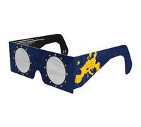 Absolute Eclipse Occhiali Eclissi Solare Certificati ISO 12312-2 CE | EU | Per Eclissi 12 Agosto 2026 | Adulti e Bambini | Confezione da 1 Produttore Europeo