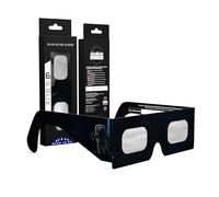 Absolute Eclipse Occhiali Eclissi Solare Certificati ISO 12312-2 CE | EVA | Occhiali per Vedere Eclissi 12 Agosto 2026 | Adulti e Bambini | Confezione da 6 - Famiglia | Produttore Europeo
